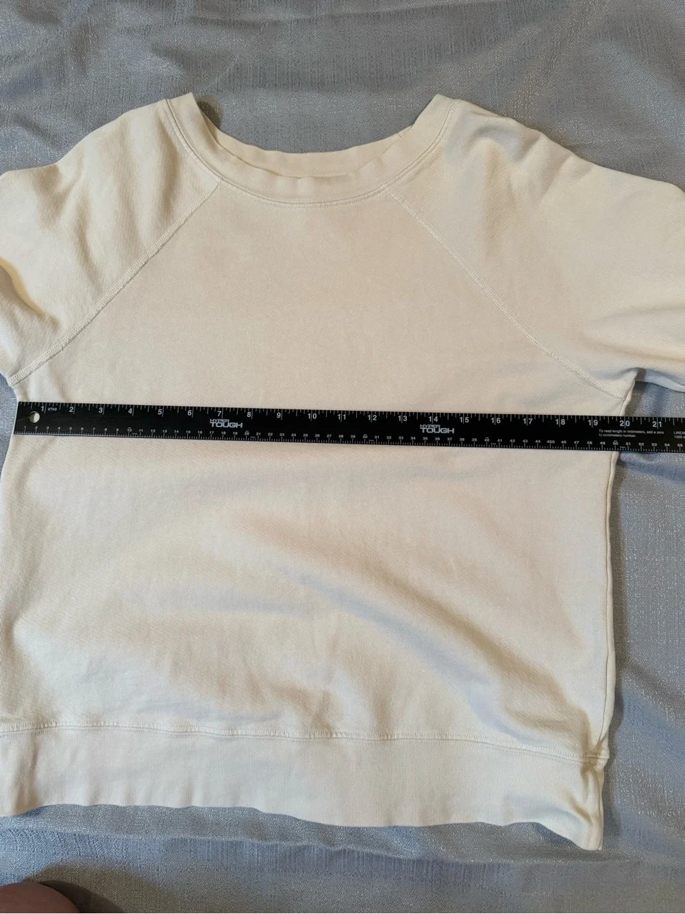 MATE the Label Neutral Cream Pullover Sweatshirt